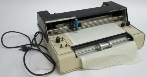 Fisher D5127-5AQ Recordall Series 5000 Laboratory Graph Printer Chart Recorder