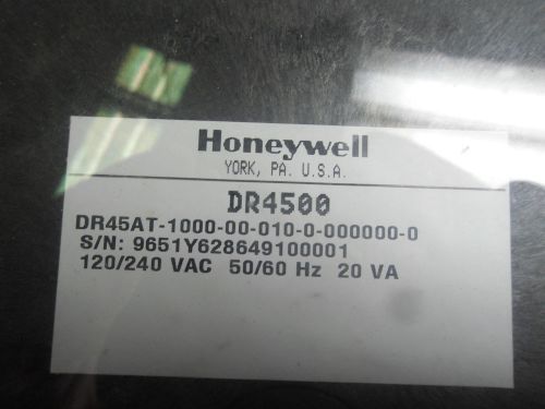 (Q8-3) 1 HONEYWELL DR45AT-1000-00-010-0-000000-0 CHART RECORDER