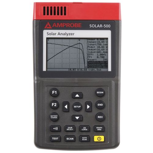 Amprobe solar-500 solar analyzer test solar panels for sale