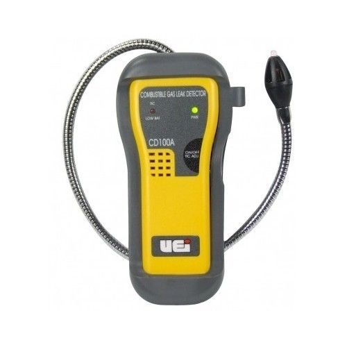 Gas Leak Detector Portable Tester Alarm Digital Meter Lights Sounds Instruments