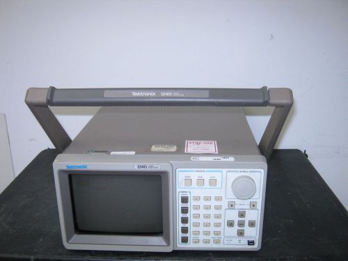 Tektronix 1240 logic analyzer for sale