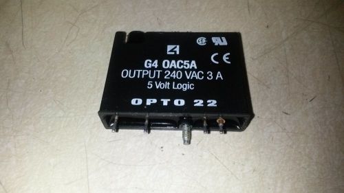 Opto 22 G4 OAC5A 5 Volt Logic Digital I/O Module