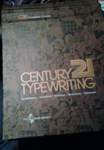 Century 21 type writing course manual