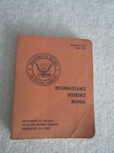 BOOK RECONNAISSANCE REFERENCE MANUAL NAVY 1973