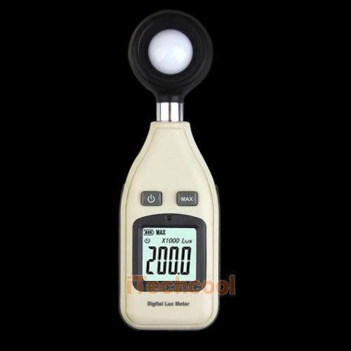 Gm1010 digital 200000 lux meter high accuracy light illumination photometer #t1k for sale