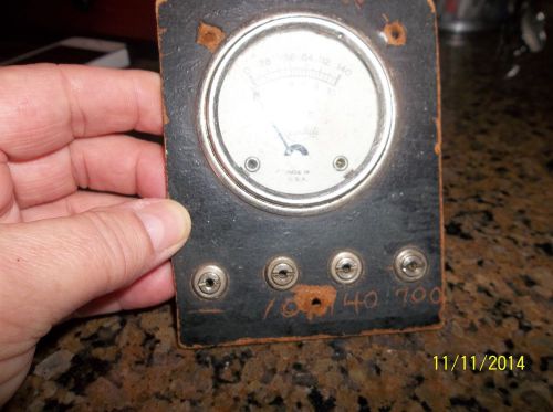 Vintage Readrite A.C. Volts gauge