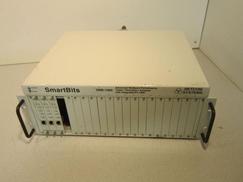 Netcom SMB-1000 Advanced Multi-port Performance Test Simulator W/ (3) SX-7410