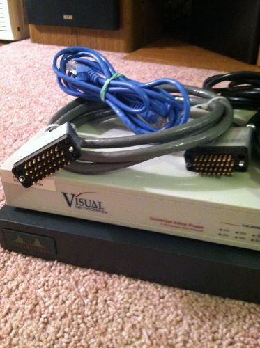 Visual network v.35 interface universal inline probe w/ cisco 2500 series router for sale