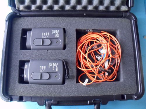 Fluke dsp-fom w/fos 850/1300 - fiber optic meter/source for sale