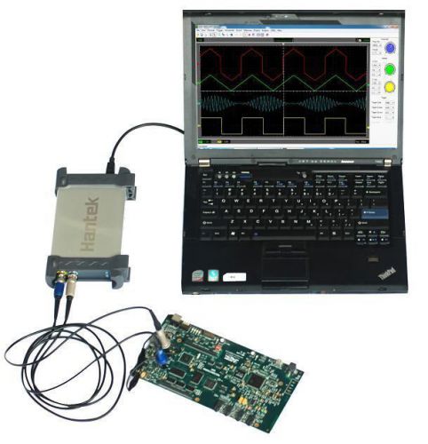 Hantek 6022be pc-based usb digital storag oscilloscope 2ch 20m hz 48m sa/s 1m for sale