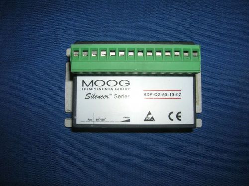MOOG BDP-Q2-50-10-02 SPEED CONTROLLER SILENCER. MATCHES MOOG BM23-28BE-04CHP