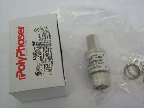 Poly Phaser LSXL-ME Inline EMP Surge Filter New in box
