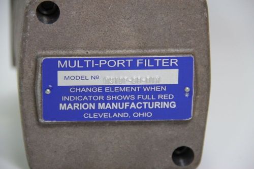 Marion MS10F-5B-B1M Multi-Port Filter with Indicator