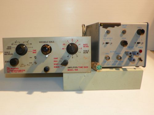 Electro inst. model 468 time based amplifier and pm crt display converter #1005 for sale