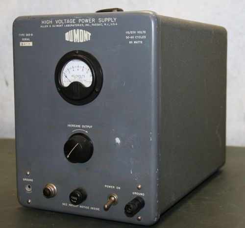 Dumont 10 kV Power Supply (263-B)