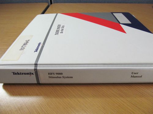 TEKTRONIX HFS9000 Stimulus System User Manual