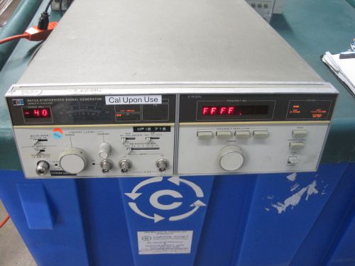 HP 8672A  2GHz to 18GHz Synthesized Signal Generator