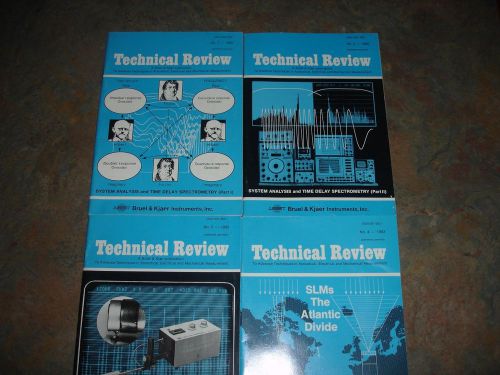 B11  Bruel &amp; Kjaer Technical Review 23 Issues Lot Sale