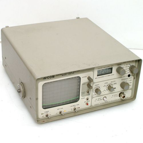 AVCOM PSA-37D 4.2GHz Portable Spectrum Analyzer for Parts Tunes Signal Dented In