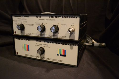 Sencore Vintage | VC63 &amp; NT64 | VCR Test Accessory &amp; NTSC Pattern Generator