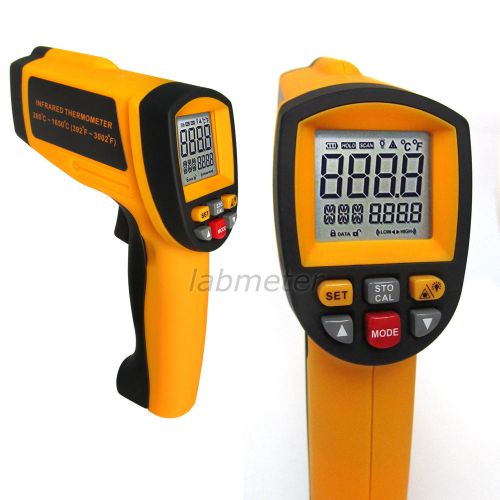 Professional digital laser gun infrared thermometer 392~3002°f 12 data generic for sale