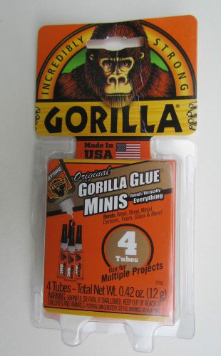 Gorilla glue package of 4: 3g single use tubes for sale