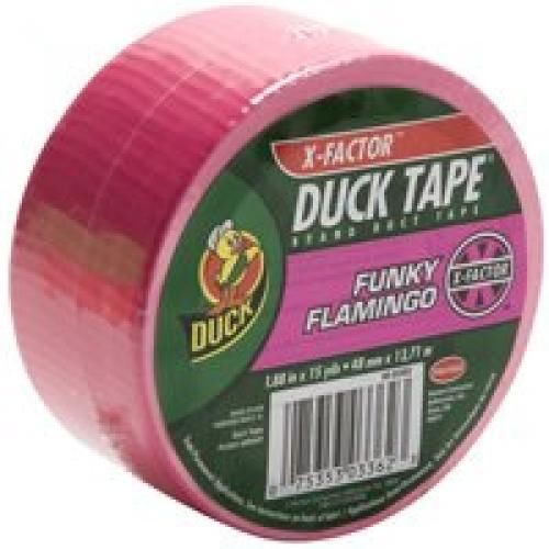 Duck X-Factor 1-7/8 in. x 15 yds. Pink Duct Tape-868088