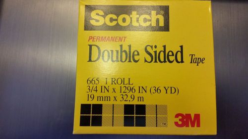 Mmm665341296 permanent double sided tape 3/4&#034; x36 yards for sale