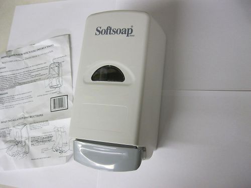 Softsoap Liquid Soap Dispenser Easy to Refill Reload Deluxe Gray 800 ml