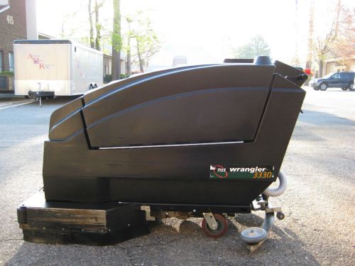 Used nss wrangler 3330 automatic floor scrubber , 33&#034; for sale