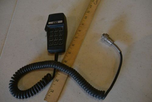 General electric mobile base ces dtm  microphone ge vintage classic police 4000 for sale