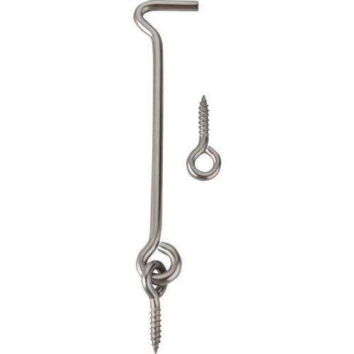 Hk gate 3in ss w/ eye mintcraft hooks and eyes lr-409s stainless steel for sale