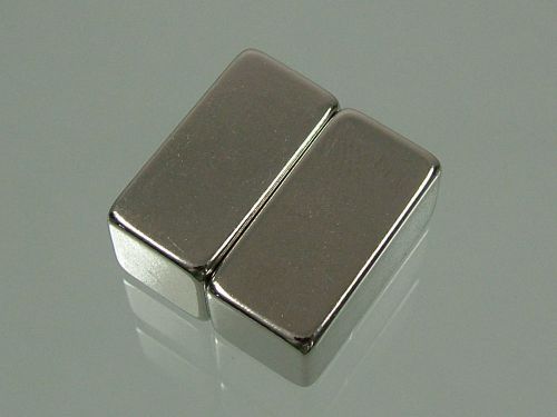 2pcs N52 Super Strong Block Square Rare Earth Neodymium Magnets 20x10x10mm