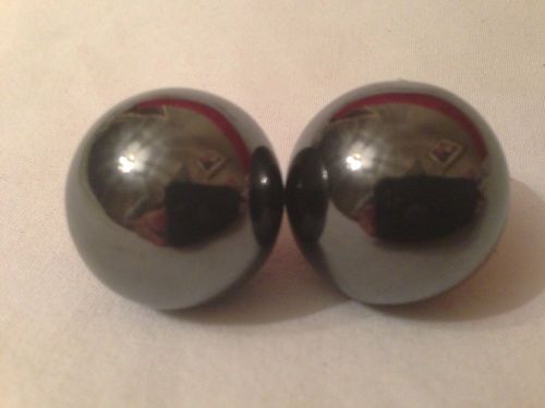 2 Rare Earth Sphere Magnets 1&#034; Ball