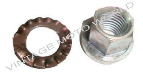Vespa sprint rally vbb fly wheel nut &amp; washer  us for sale