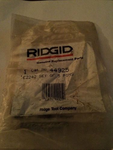 RIDGID PART NUMBER 44925 PKG OF 5 PINS New Free Shipping