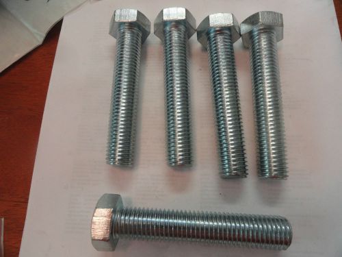3/4-10 x 4&#034; long hex head screws, fully threaded for sale