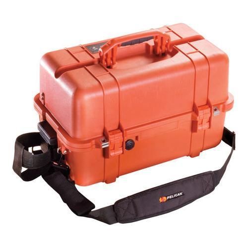 Pelican 1460ems case with ems organizer/divider set, orange #1460-005-150 for sale