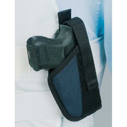 Desantis dln82ajsrz0 navy small hanguns to 2 1/4&#034; nylon vest holster for sale