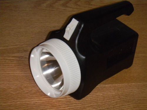 Bright Star Light Weight Black Plastic Lantern w/ 6V Battery Vintage 1990&#039;s NOS