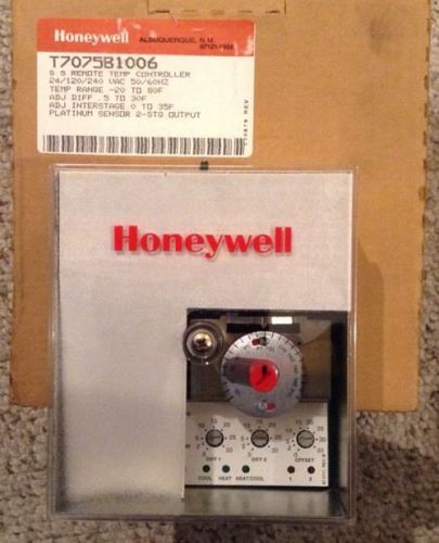 Honeywell T7075B1006 S S Remote Temperature Controller T7075B-1006 New
