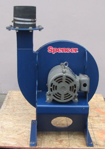 Spencer 5hp centrifugal blower 230/460v 3 phase toshiba electric motor for sale
