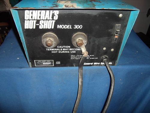 GENERAL HOT SHOT 300 PIPE THAWER DEFROSTER