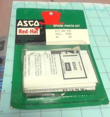 Asco 182-145 Rebuild Spare Parts Kit 8340 AC
