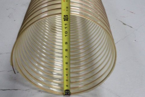 Clear duct hose - 12&#034; i.d., 21&#039;+ long for sale