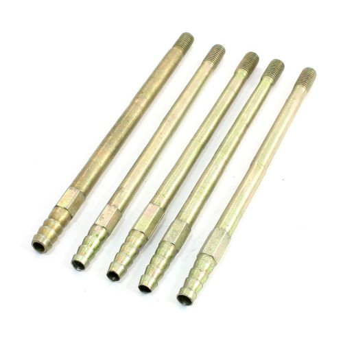 Molding machine 8mm thread brass pipe nipple connector coupler 5.9&#034;long x5 for sale