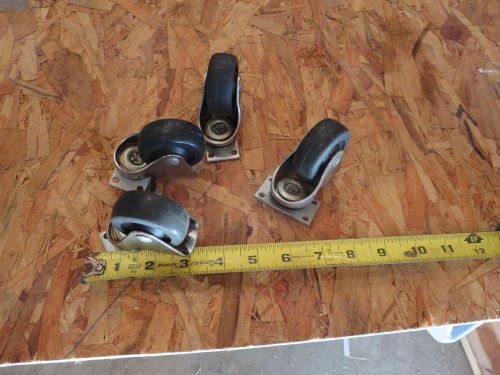 Casters ball bearing/swivel 2&#034; lot of 4 for sale