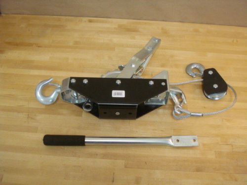 Tuf-tug tt25/50-20cdc ratchet cable puller, 1250 lb cap, 20 feet reach for sale