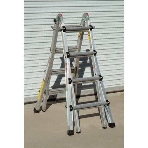 17&#039; Ft. Type 1A Multi-Task Ladder Shop Garage Jobsite Rescue House Repair Paint