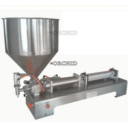 Paste cosmetic pneumatic machine horizontal 1000-5000ml full filling for sale